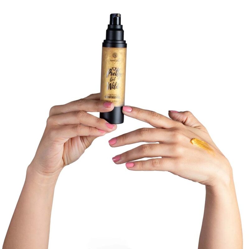 SECRETPLAY - PRETTY BUT WILD GLOW HUILE CORPORELLE 50 ML - Sensualia
