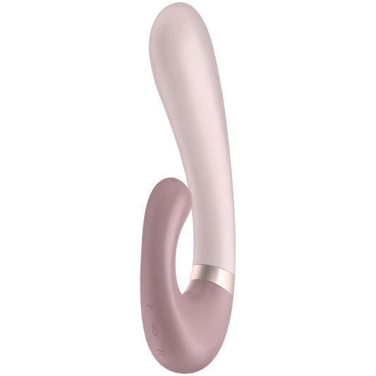 SATISFYER - HEAT WAVE VIBRADOR APP BLANCO - Sensualia