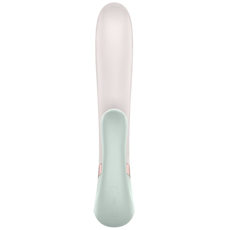 SATISFYER - HEAT WAVE VIBRADOR APP BLANCO - Sensualia