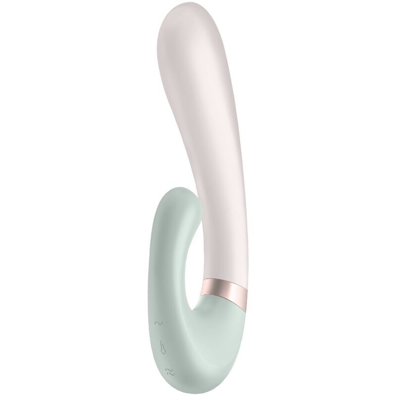 SATISFYER - HEAT WAVE VIBRADOR APP BLANCO - Sensualia