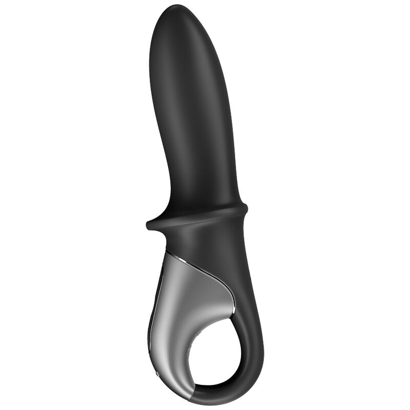 SATISFYER - APPLICATION DE VIBRATEUR ANAL HOT PASSION NOIR - Sensualia