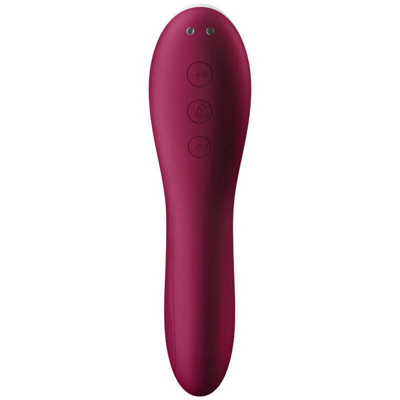 Satisfyer Dual Crush – Stimulateur clitoridien à ondes de pression et vibrations - Sensualia