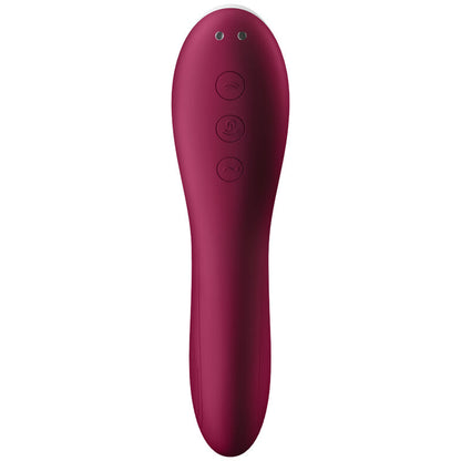 Satisfyer Dual Crush – Stimulateur clitoridien à ondes de pression et vibrations - Sensualia