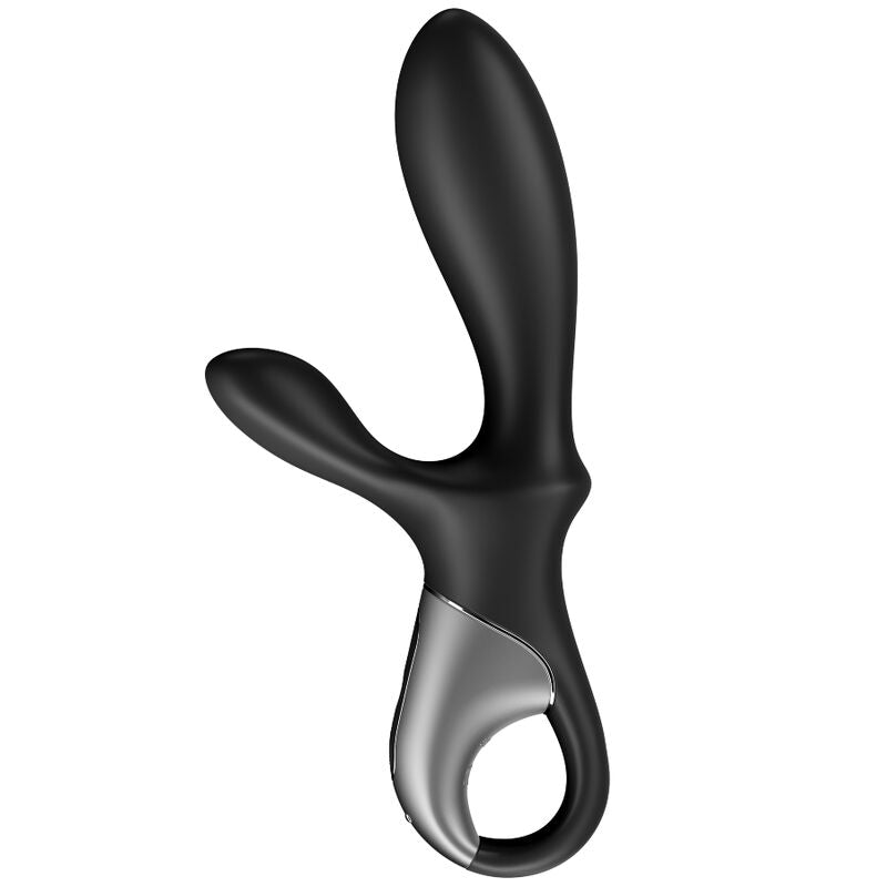 SATISFYER - APPLICATION HEAT CLIMAX+ VIBRATEUR ANAL NOIR - Sensualia