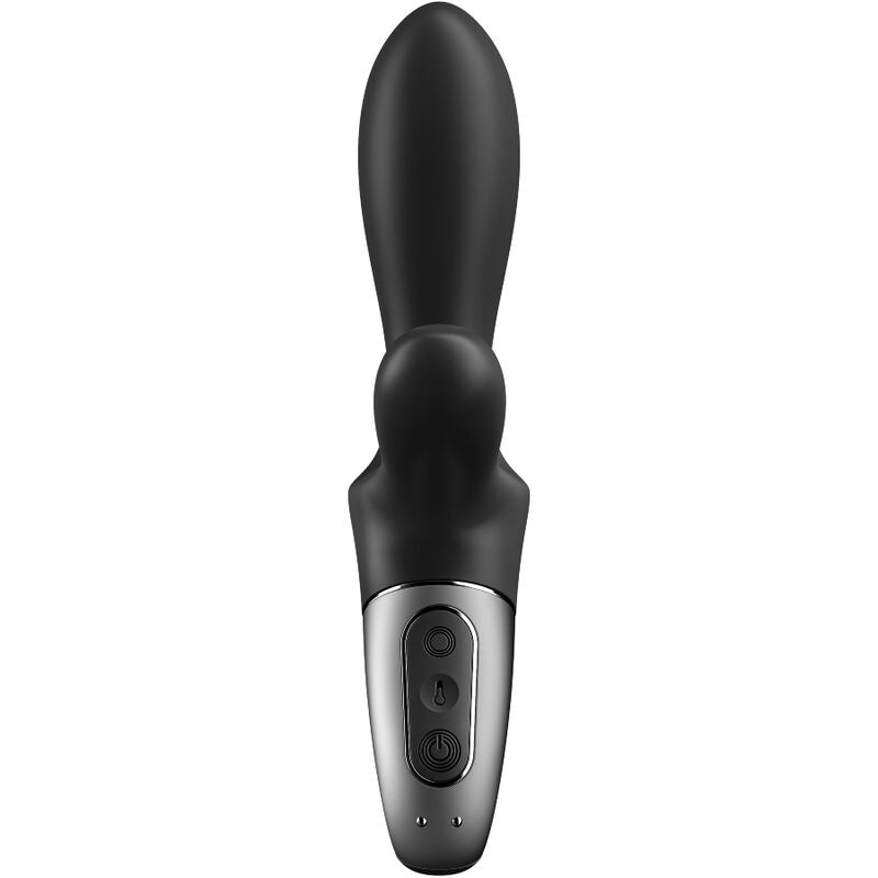 SATISFYER - APPLICATION HEAT CLIMAX+ VIBRATEUR ANAL NOIR - Sensualia