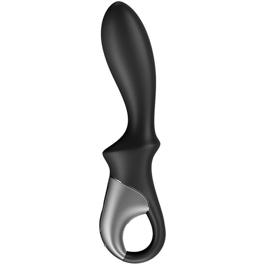SATISFYER - APPLICATION VIBRATEUR ANAL HEAT CLIMAX NOIR - Sensualia