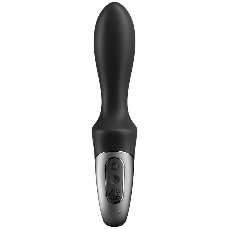SATISFYER - APPLICATION VIBRATEUR ANAL HEAT CLIMAX NOIR - Sensualia