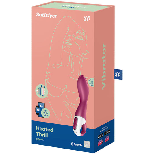 SATISFYER - VIBRATEUR POUR POINT G  THRILL CHAUFFANT - Sensualia