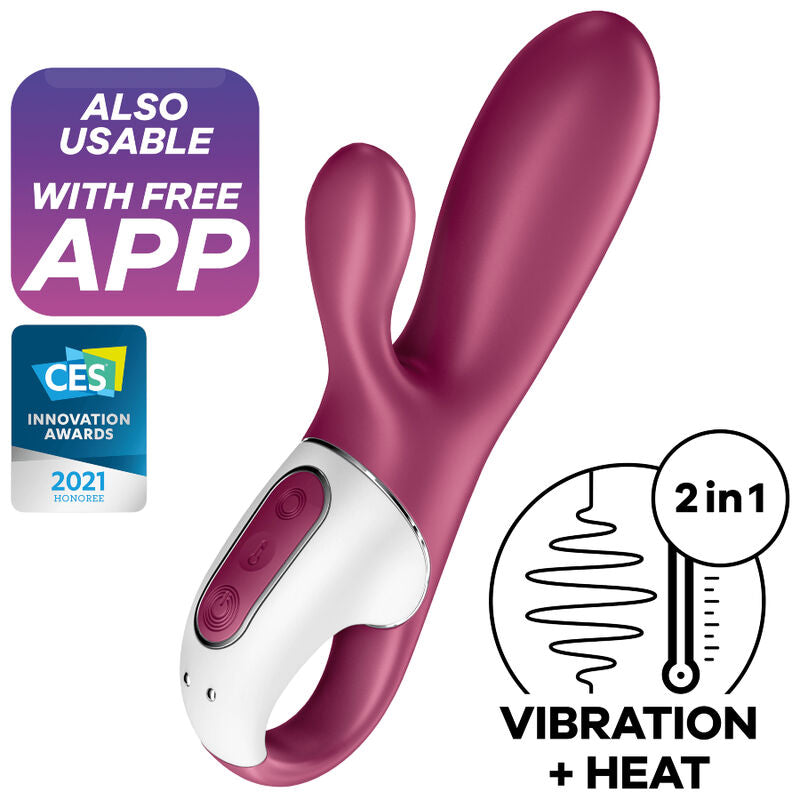 SATISFYER - VIBRATEUR POINT G HOT BUNNY - Sensualia