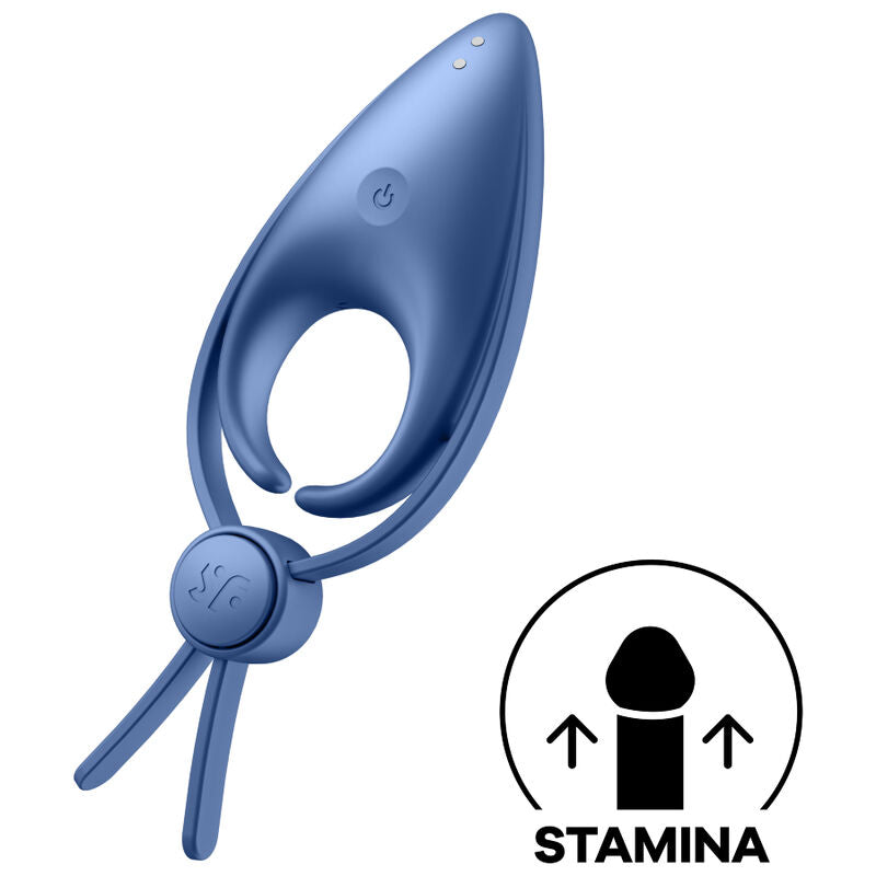 SATISFYER - SNIPER ANILLO VIBRADOR NEGRO - Sensualia