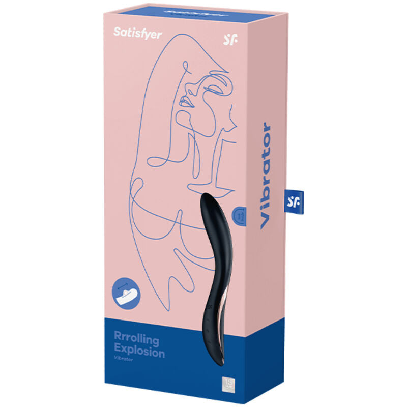 SATISFYER - VIBRATEUR SPOT G RRROLLING EXPLOSION - Sensualia