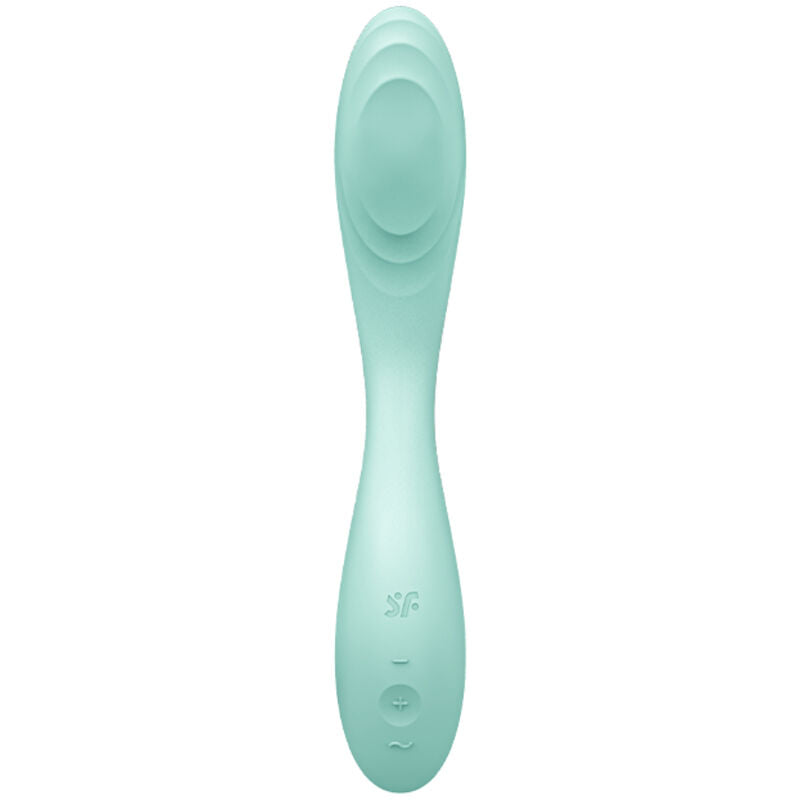 SATISFYER - VIBRATEUR SPOT G RRROLLING PLEASURE VERT - Sensualia