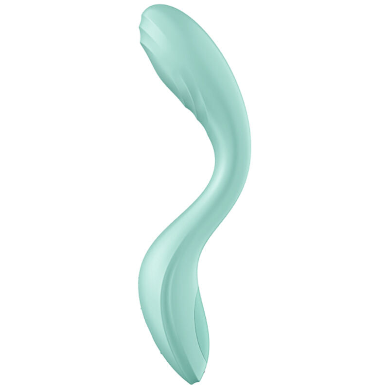 SATISFYER - VIBRATEUR SPOT G RRROLLING PLEASURE VERT - Sensualia