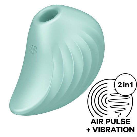 SATISFYER - PEARL DIVER ESTIMULADOR Y VIBRADOR VIOLETA - Sensualia