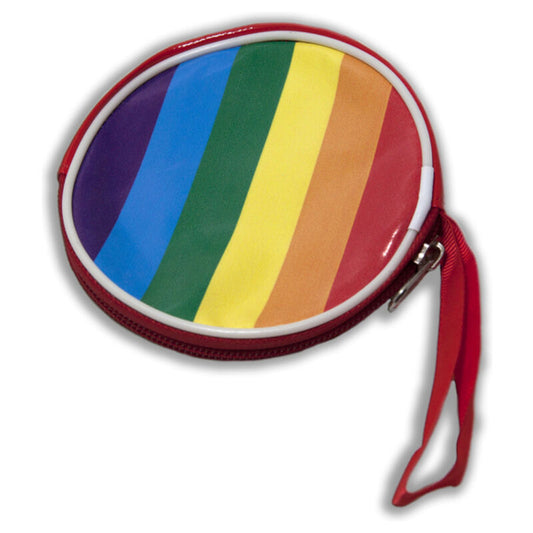 PRIDE - PORTE-MONNAIE RONDE DRAPEAU LGBT - Sensualia