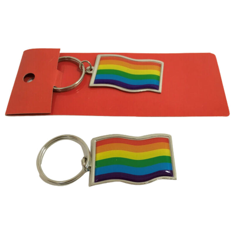 PRIDE - PORTE-CLÉS DRAPEAU LGBT - Sensualia