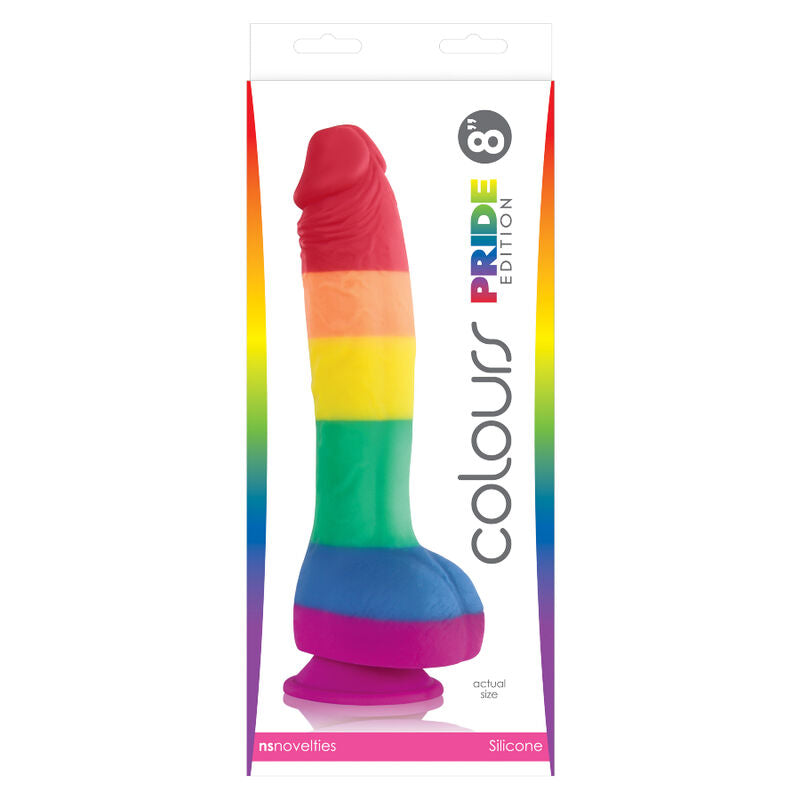 PRIDE - DILDO DRAPEAU LGBT 19 CM - Sensualia