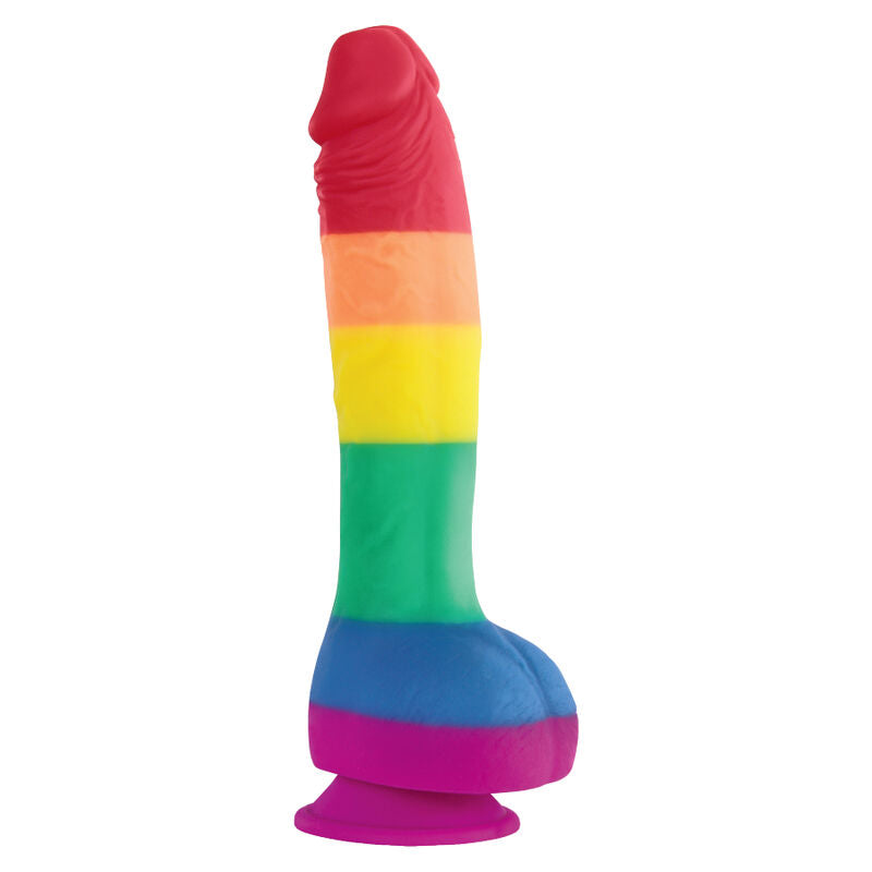 PRIDE - DILDO DRAPEAU LGBT 19 CM - Sensualia