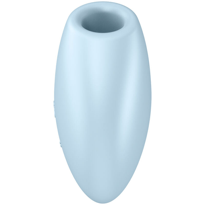 SATISFYER - CUTIE HEART ESTIMULADOR Y VIBRADOR AZUL - Sensualia