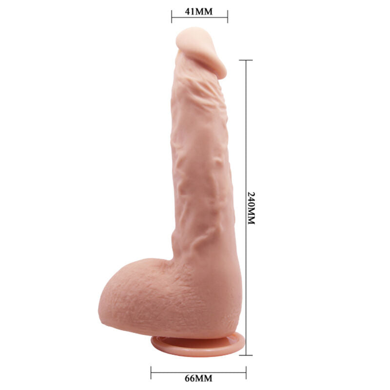 BAILE - GODE RÉALISTE JASON NATUREL 24 CM - Sensualia