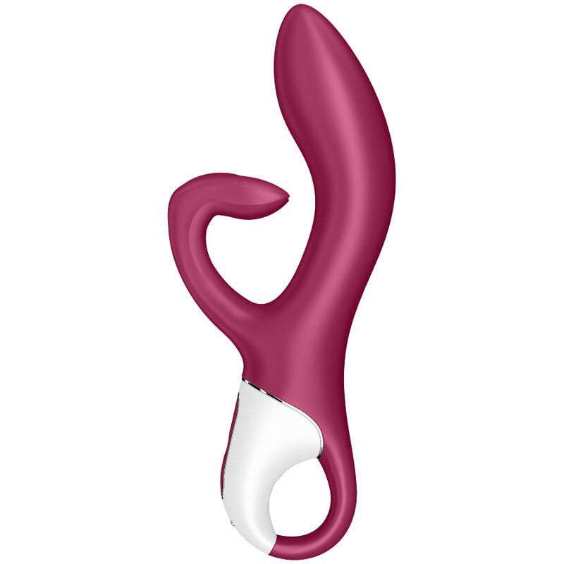 SATISFYER - EMBRACE ME VIBRADOR PUNTO G ROJO - Sensualia