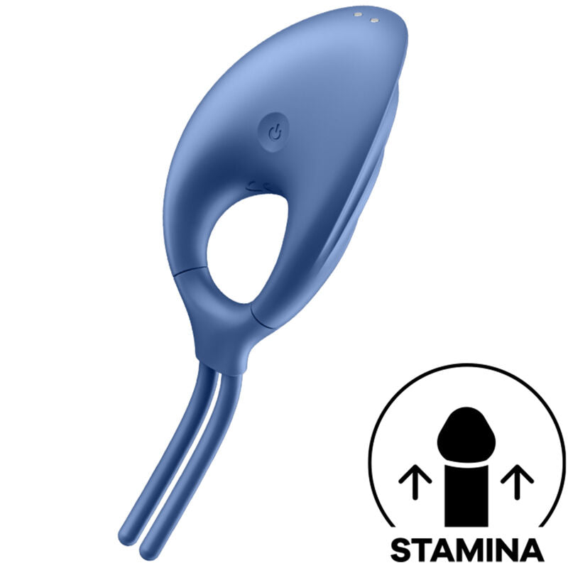 SATISFYER - VIBRATEUR ANNEAU SWORDSMAN VERT - Sensualia