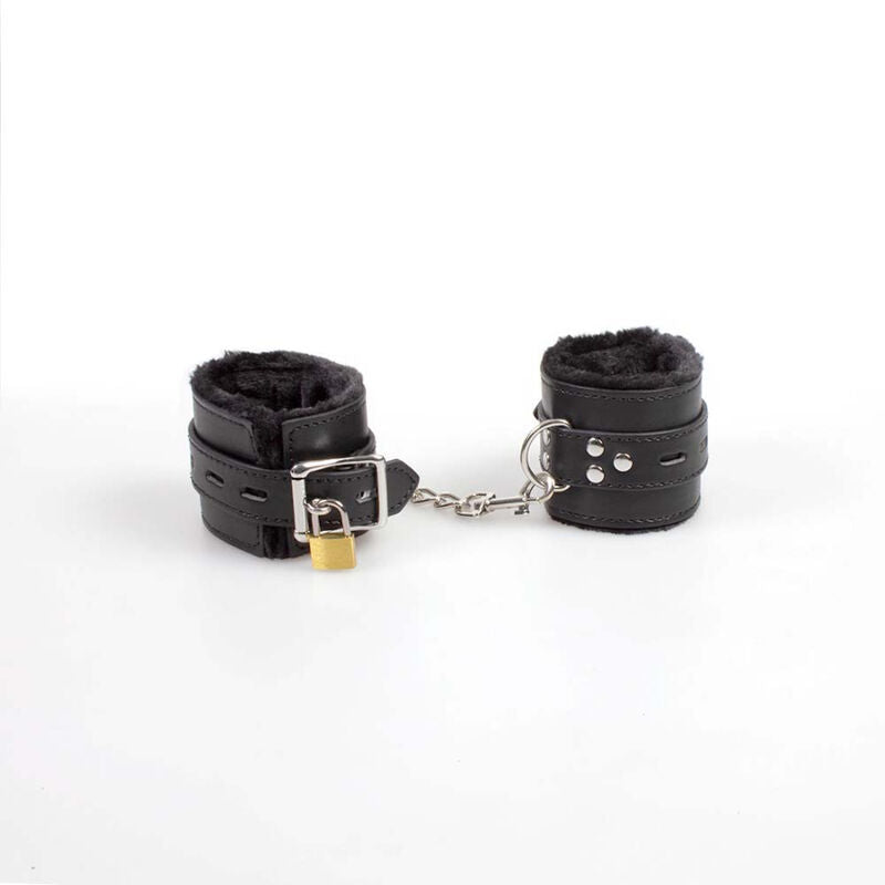 SECRETPLAY - MENOTTES DE BONDAGE NOIRES COLLECTION BDSM - Sensualia