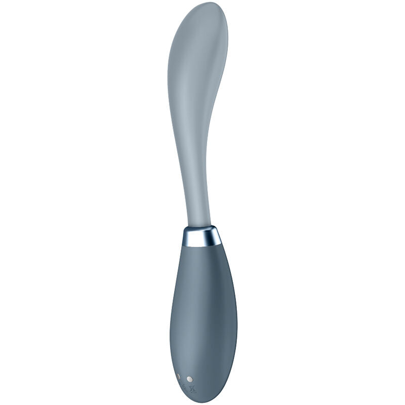 SATISFYER - G-SPOT FLEX 3 MULTI VIBRADOR GRIS - Sensualia