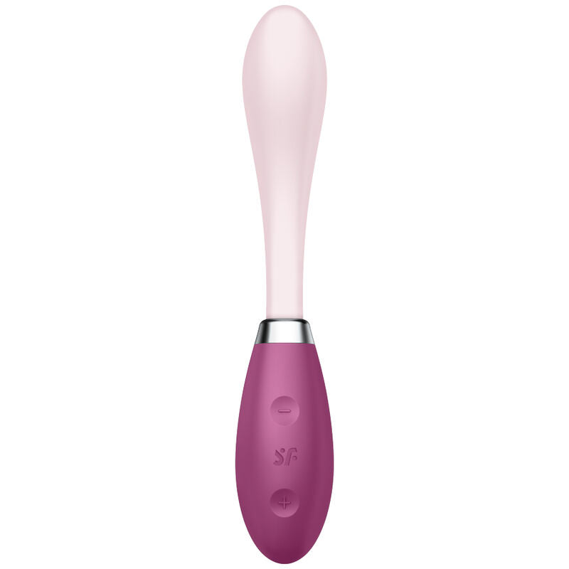 SATISFYER - G-SPOT FLEX 3 MULTI VIBRADOR GRIS - Sensualia