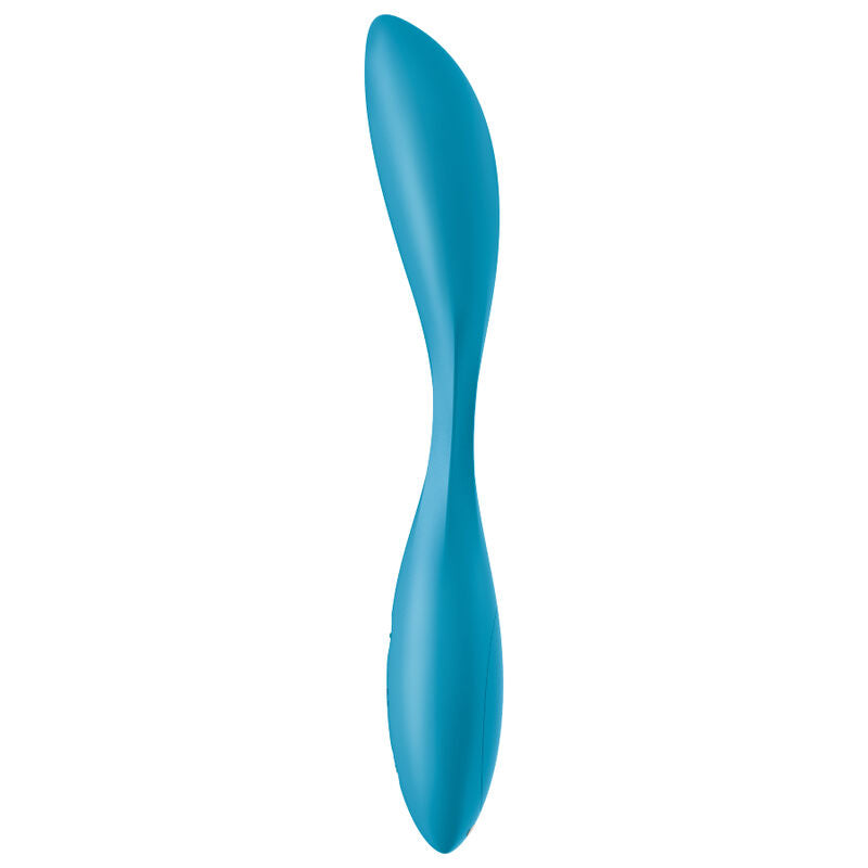 SATISFYER - VIBRATEUR MULTI G-SPOT FLEX 1 BLEU - Sensualia
