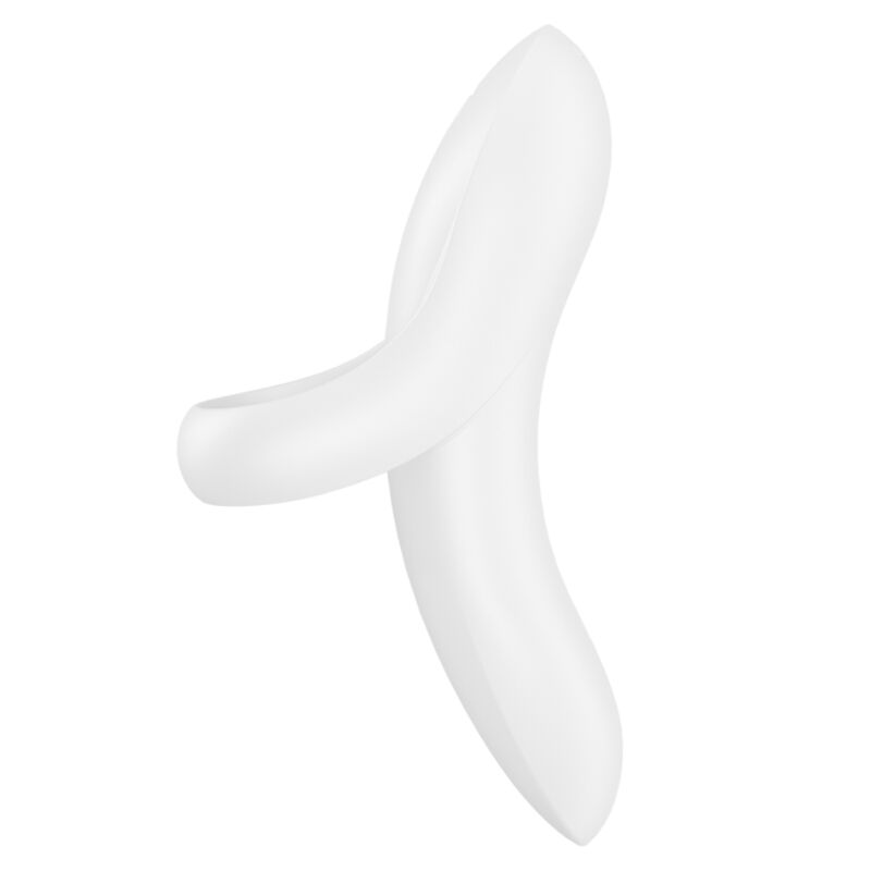 SATISFYER - BOLD LOVER DEDAL VIBRADOR BLANCO - Sensualia