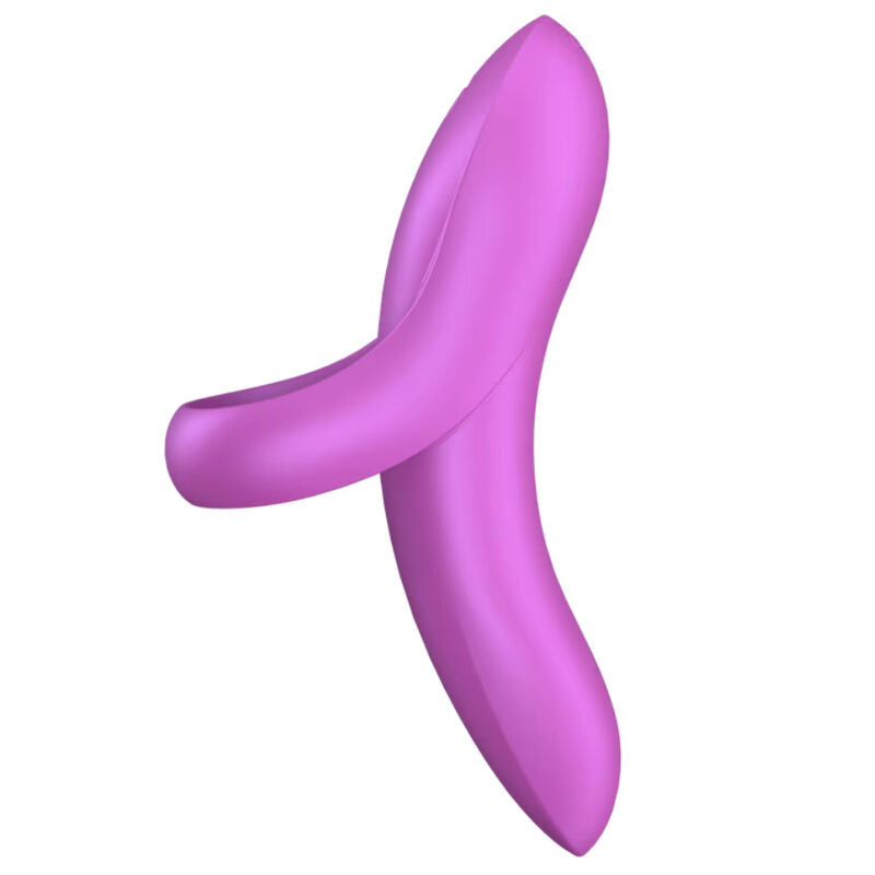 SATISFYER - BOLD LOVER DEDAL VIBRADOR BLANCO - Sensualia