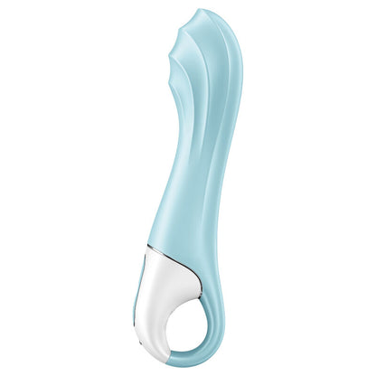 SATISFYER - AIR PUMP VIBRATOR 5+ APP GONFLABLE G-SPOT VIBRATOR BLEU - Sensualia