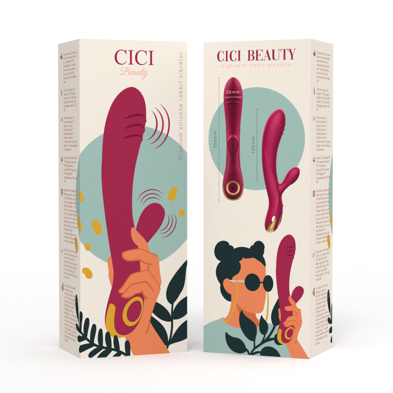 CICI BEAUTY - VIBRATEUR LAPIN EN SILICONE PREMIUM - Sensualia