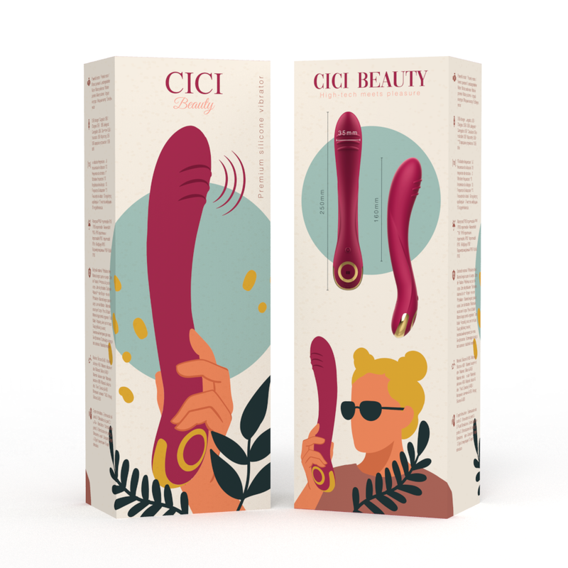 CICI BEAUTY - VIBRATEUR POINT G EN SILICONE PREMIUM - Sensualia