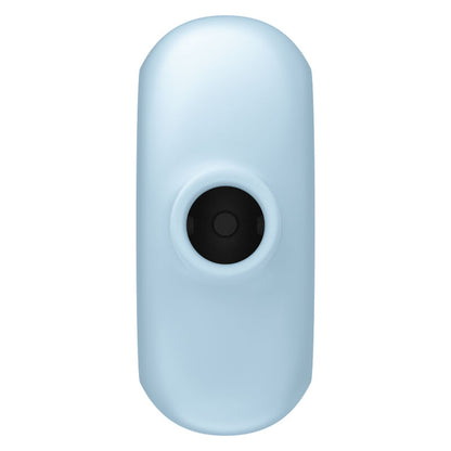 SATISFYER - STIMULATEUR ET VIBRATEUR DOUBLE AIR PULSE PRO TO GO 3 NOIR - Sensualia