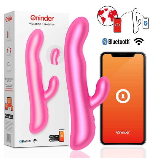 ONINDER - OSLO VIBRATION ET ROTATION ROSE - APPLICATION GRATUITE - Sensualia