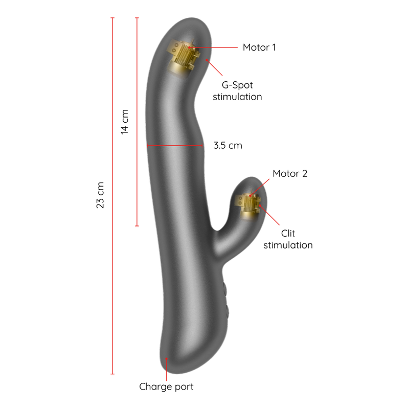 ONINDER - OSLO VIBRATION ET ROTATION ROSE - APPLICATION GRATUITE - Sensualia