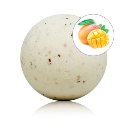 TALOKA - BOMBE DE BAIN PARFUMÉE MANGUE AUX PÉTALES DE ROSE - Sensualia