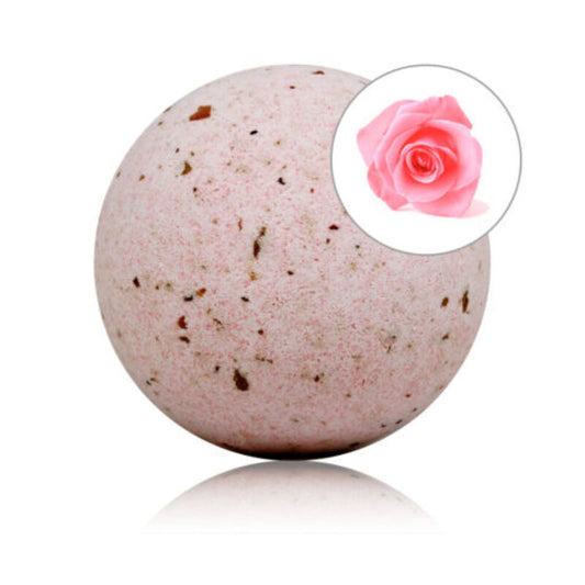 TALOKA - BOMBE DE BAIN PARFUMÉE AUX ROSES AUX PÉTALES DE ROSE - Sensualia