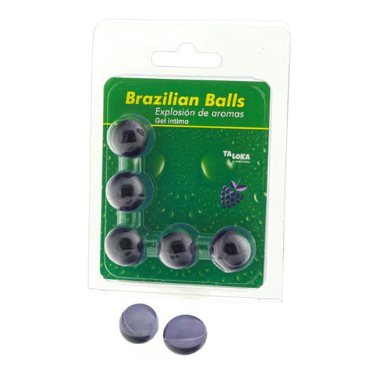 TALOKA - GEL INTIME 5 BOULES BRÉSILIENNES BAIES - Sensualia