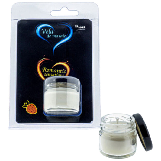 TALOKA - BOUGIE DE MASSAGE FRAISE - Sensualia