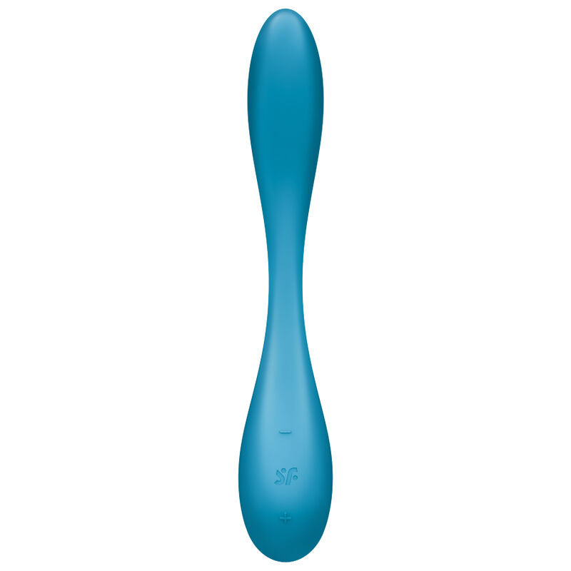 SATISFYER - VIBRATEUR MULTI G-SPOT FLEX 5 BLEU - Sensualia