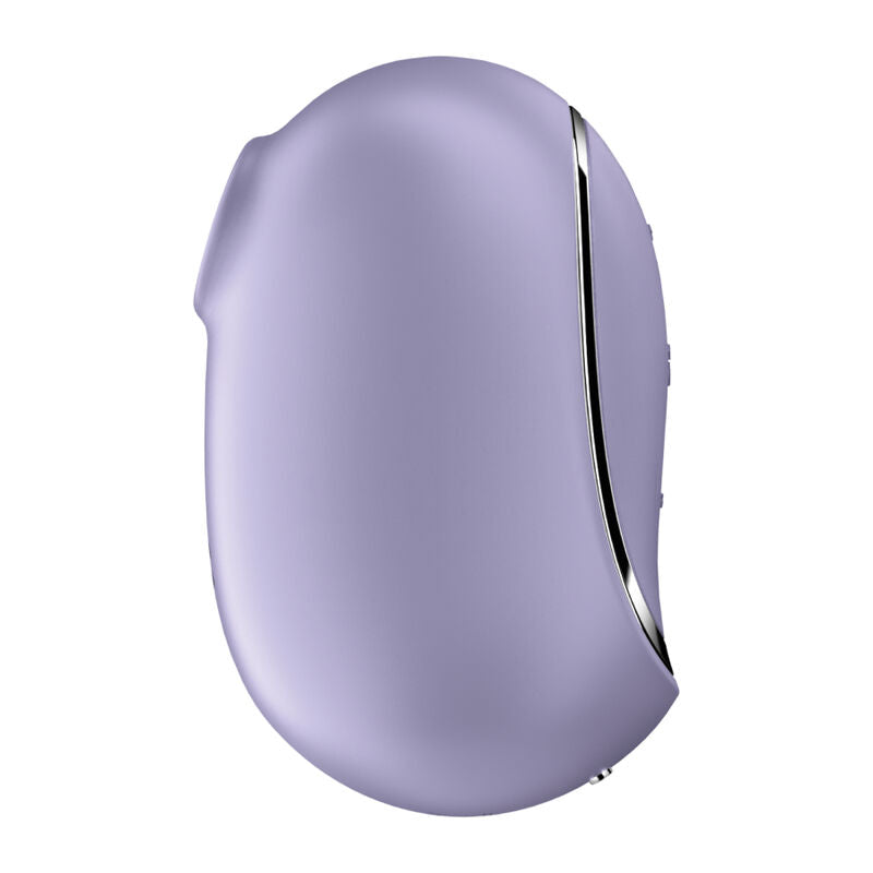 SATISFYER - STIMULATEUR ET VIBRATEUR DOUBLE AIR PULSE PRO TO GO 2 VIOLET - Sensualia