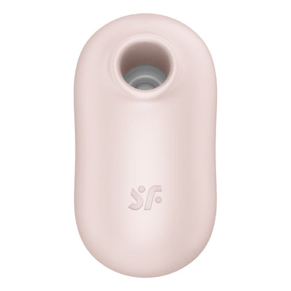 SATISFYER - STIMULATEUR ET VIBRATEUR DOUBLE AIR PULSE PRO TO GO 2 VIOLET - Sensualia