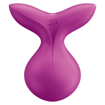 SATISFYER - VIBRATEUR  POSER VIVA LA VULVA 3 VIOLET - Sensualia