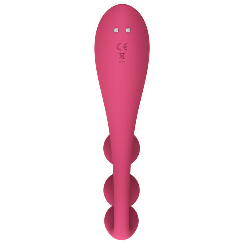 SATISFYER - VIBRATEUR MULTI TRI BALL 1 ROUGE - Sensualia
