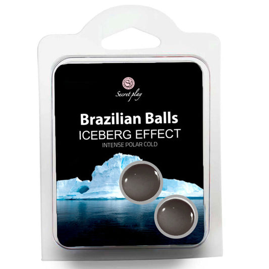 SECRET PLAY SET 2 BALLES BRÉSILIENNES EFFET ICEBERG - Sensualia