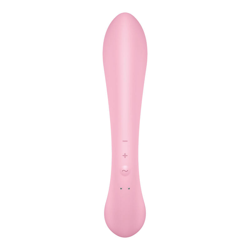 SATISFYER - TRIPLE OH VIBRADOR HÍBRIDO AZUL - Sensualia