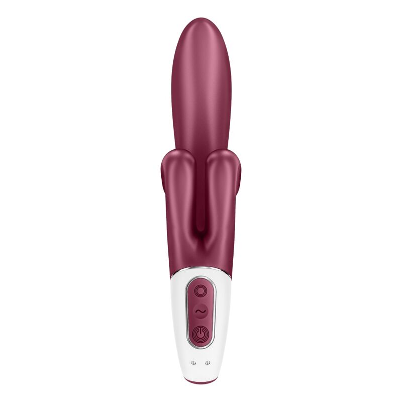 SATISFYER - TOUCH ME VIBRADOR RABBIT ROJO - Sensualia